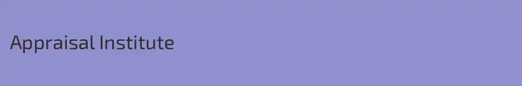 Appraisal Institute